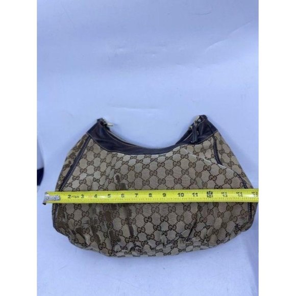 Gucci tote all over logo beige brown jacquard fabr - Picture 4 of 12